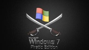 WIN7 piratic edition wallpaper